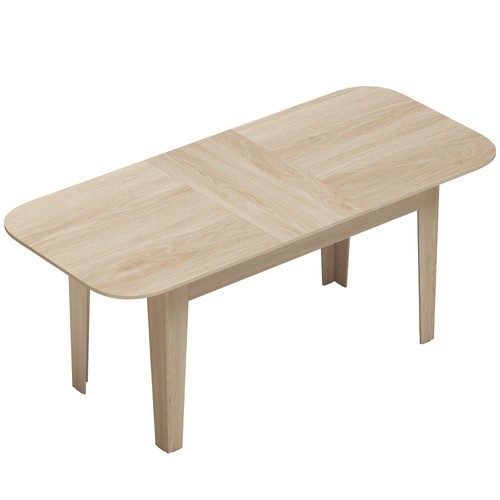 Extendable oval dining - dining, table
