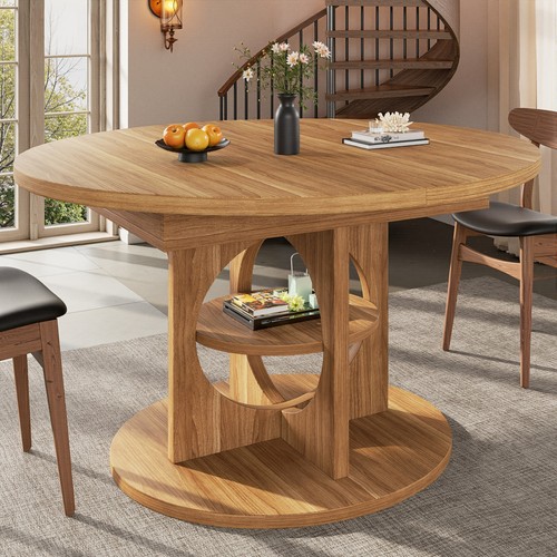 Extendable round dining - extendable,