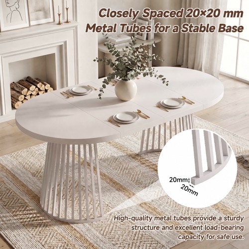Extendable oval dining - oval,