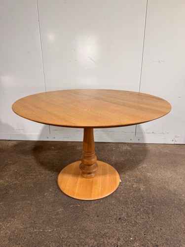Solid wood round - wood, table