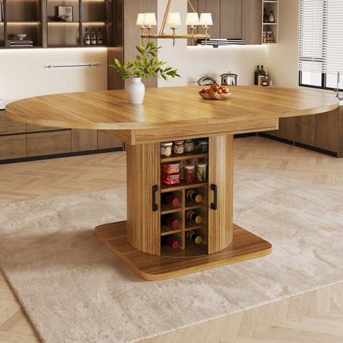 Extendable dining table - dining, with