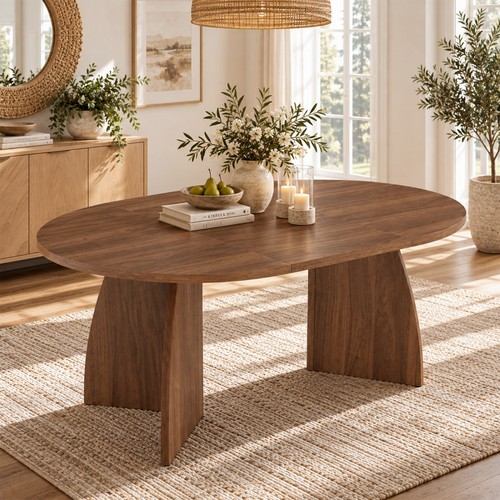 Extendable dining table - dining,