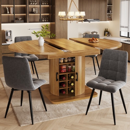 Extendable dining table 4 - extendable,